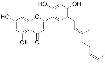 5'-Geranyl-5,7,2',4'-tetrahydroxyflavone